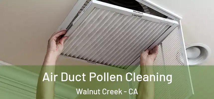 Air Duct Pollen Cleaning Walnut Creek - CA