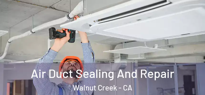 Air Duct Sealing And Repair Walnut Creek - CA