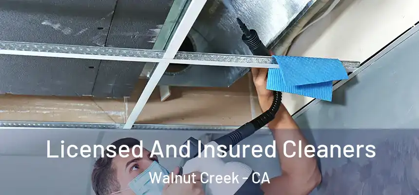 Licensed And Insured Cleaners Walnut Creek - CA